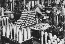 German state munition factory, World War I, 1917. Artist: Unknown