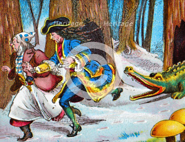 'A crocodile', c1905.  Artist: Unknown.