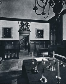 'The Assembly Room of the House of Burgesses', c1938. Artist: Unknown.