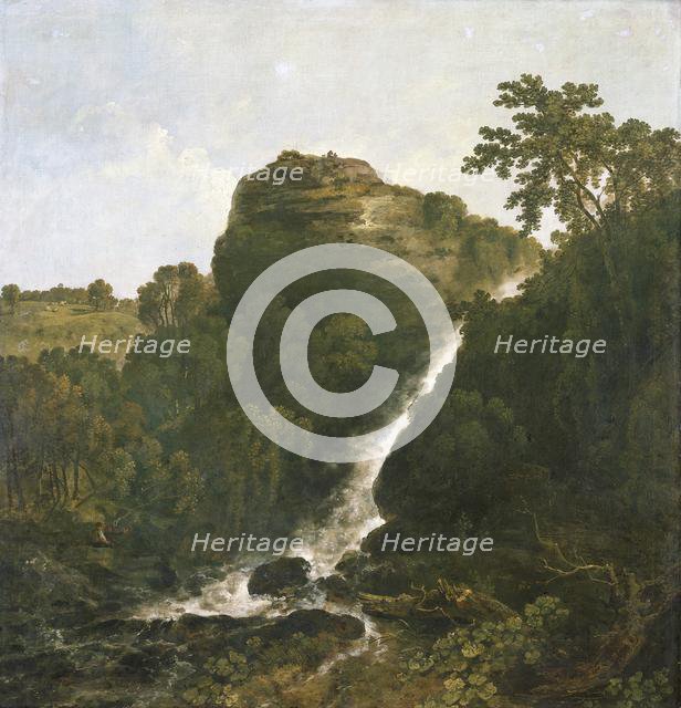 Lydford Waterfall, Tavistock, 1771. Creator: Richard Wilson.