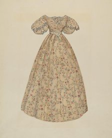Dress, c. 1938. Creator: Catherine Fowler.