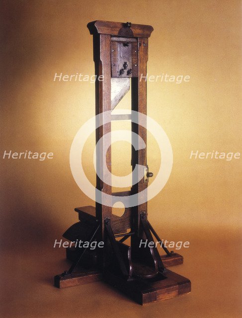 Guillotine. Creator: Unknown.