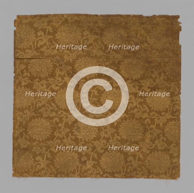 Fragment, China, 17th/18th century. Creator: Unknown.