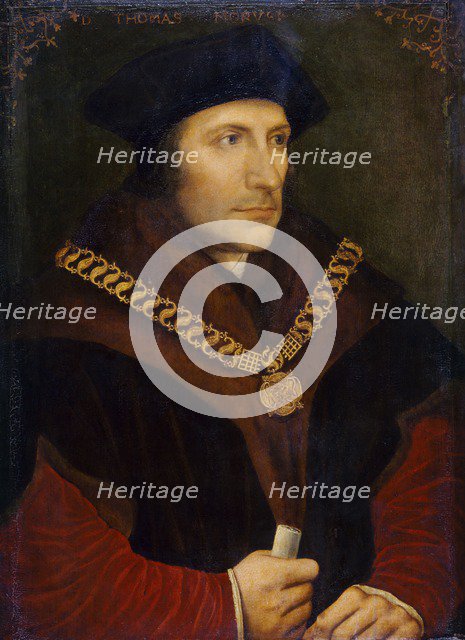 Portrait of Sir Thomas More, c1600. Artist: Unknown.