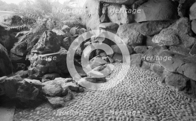 Grotto at Ascot Place, Winkfield, Berkshire, 1945. Artist: Eric de Maré