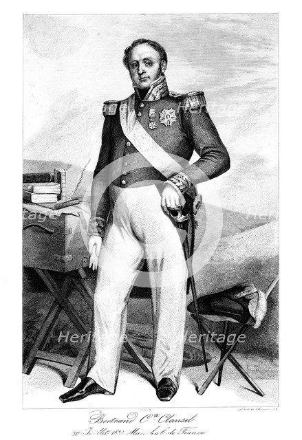 Bertrand Clausel (1772-1842), Marshal of France, 1839.Artist: Ruhiere