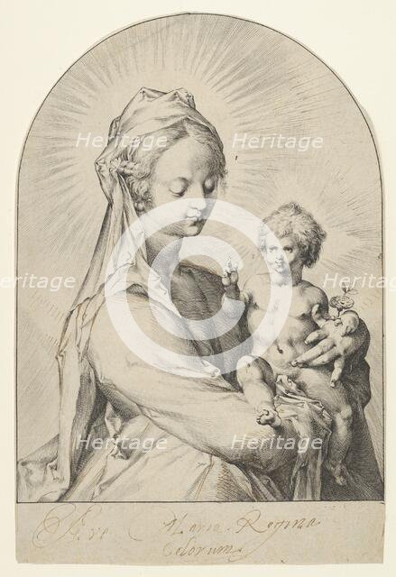 Madonna and Child, ca. 1593. Creator: Jan Muller.