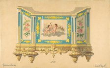 Design for a Jardiniere, 19th century. Creator: Anon.