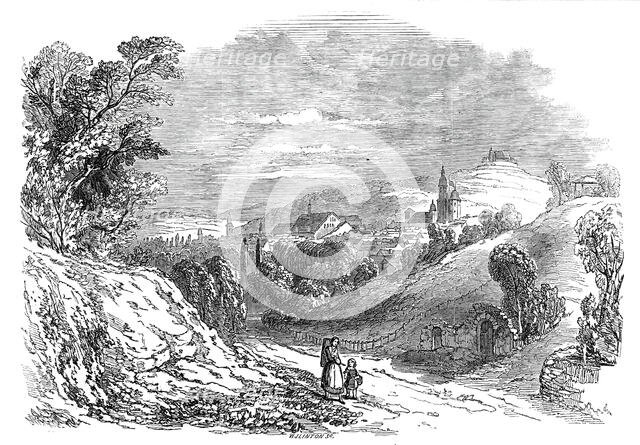 Coburg - from His Royal Highness Prince Albert's drawing, 1845. Creator: W. J. Linton.