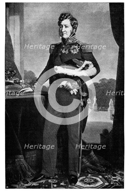 King Louis-Philippe I of France (1773-1850), 1900.Artist: Franz Xaver Winterhalter