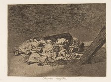 Plate 63 from 'The Disasters of War' (Los Desastres de la Guerra): 'Ha..., 1811-12 (published 1863). Creator: Francisco Goya.