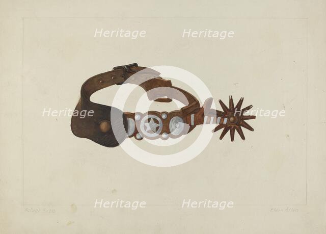 Spur, 1935/1942. Creator: Eldon Allen.