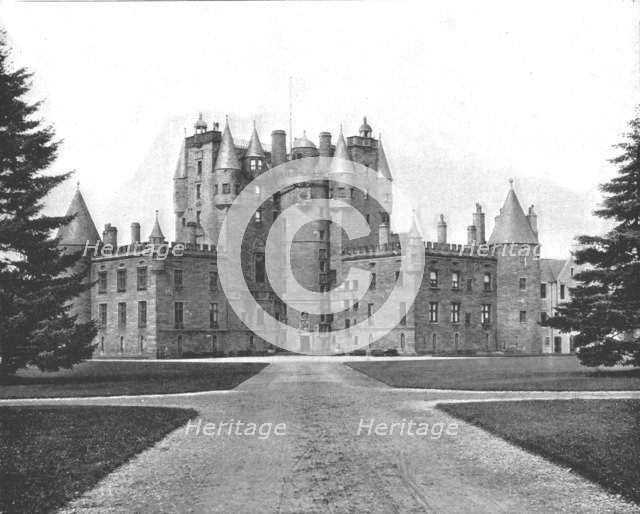 Glamis Castle, Forfar, Scotland, 1894. Creator: Unknown.