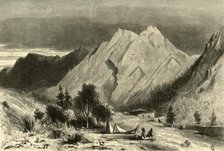 'Limestone Formation, on Pitt River', 1872.  Creator: Alfred Harral.