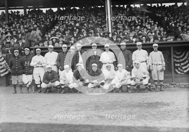 N.Y. Americans, 4/22/11, Baseball, 1911. Creator: Bain News Service.