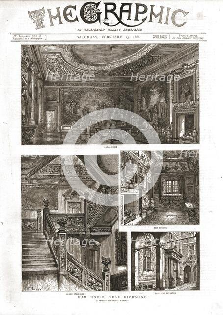 'The Graphic, Front Cover February 13th. 1886', 1886.  Creator: Unknown.