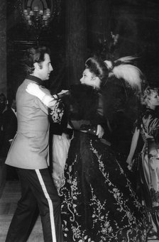 Princess Grace dancing with Jacques Chazot, 1900s Grand Ball, Monte Carlo Casino, c1970s. Artist: Unknown