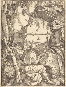 Saint Jerome in a Cave, 1512. Creator: Albrecht Durer.
