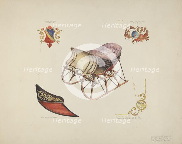 Goose Neck Cutter, 1935/1942. Creator: Rolland Ayres.