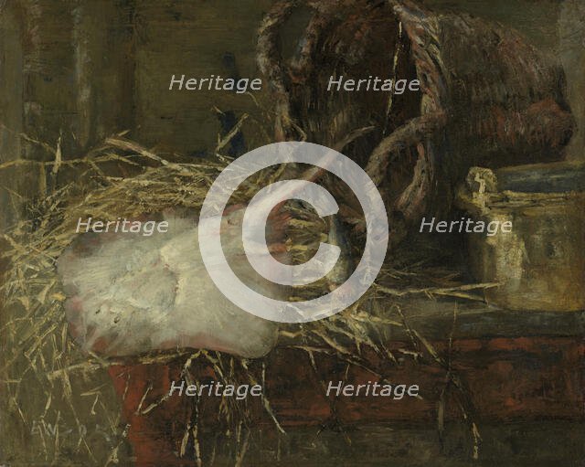 The Skate, 1880. Creator: James Ensor.