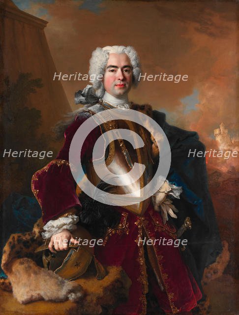 André François Alloys de Theys d'Herculais (1692-1779), 1727. Creator: Nicolas de Largilliere.