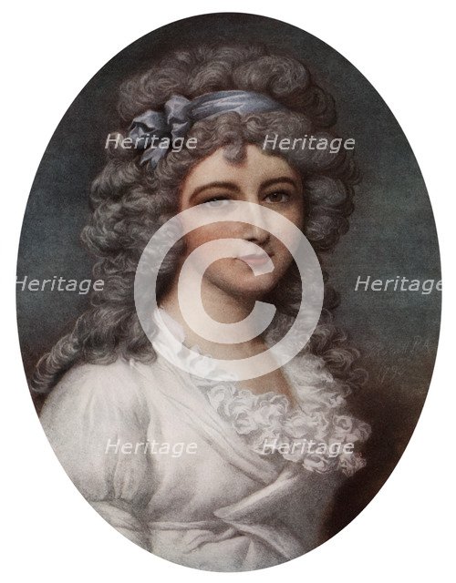 'Portrait of a Young Lady', (1913).Artist: L Busiere