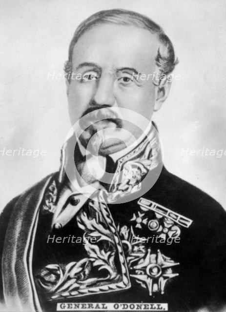 Don Leopoldo O'Donnell y Jorris (1809-1867), Spanish general and statesman, c1910. Artist: Unknown