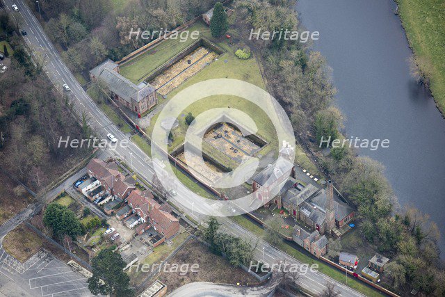 Coniscliffe Road waterworks, Darlington, Durham, 2018. Creator: Historic England Staff Photographer.
