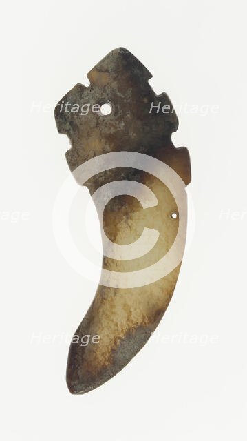 Pointed Pendant, Eastern Zhou period, 7th/6th century B.C. Creator: Unknown.