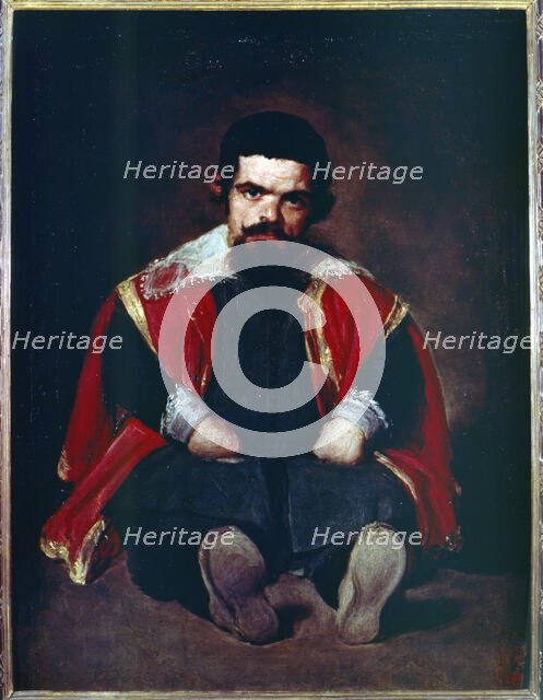 The fool D. Sebastián de Morra', 17th century. Creator: Velazquez, Diego de Silva (1599 - 1660).