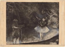 The Ballet Master, c. 1876. Creator: Edgar Degas.