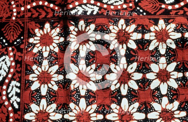 Floral Design, Indonesia, c20th Century. Artist: Unknown