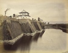 Osaka Castle, 1865. Creator: Unknown.