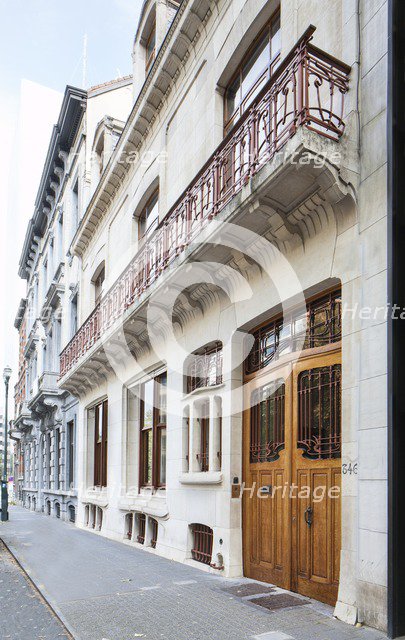 Hotel Max Hallet, 346 Avenue Louise, Brussels, Belgium, c2014-2017. Artist: Alan John Ainsworth.