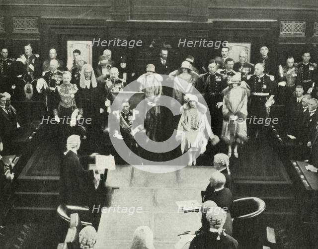 'Canberra, Australia. Their Majesties Opening the First Federal Parliament, May 9th, 1927', 1937. Creator: Unknown.