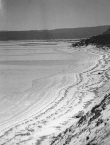 Switzer, John, Mr., beach, 1928 June. Creator: Arnold Genthe.