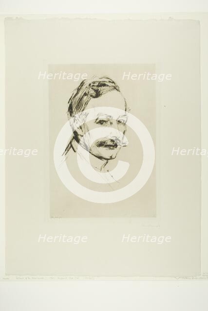 Dr. Max Linde, 1902. Creator: Edvard Munch.