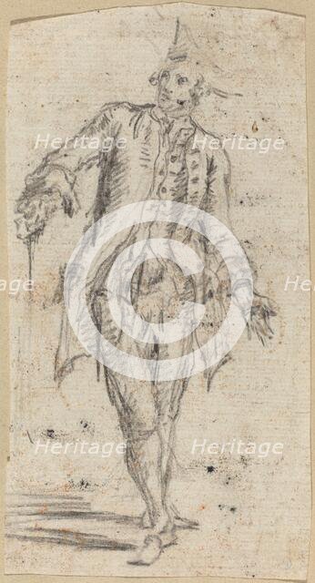 A Gentleman with a Walking Stick, early 1750s. Creator: Giovanni Battista Piranesi.