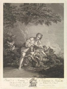 Venus et les Amours (Venus and the Loves), 18th century. Creator: Rene Gaillard.