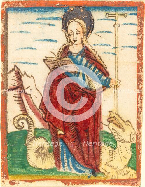 Saint Margaret, 1480/1490. Creator: Unknown.