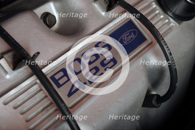 Ford Mustang Boss 429 1970. Artist: Simon Clay.