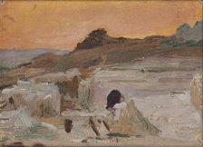 Syracuse (The Greek Theater, Evening), 1910. Creator: Jan Ciaglinski.