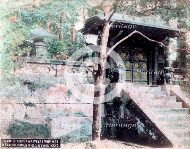 Grave of Tokugawa Ieyasu, a famous shogun, Nikko, Japan. Artist: Unknown