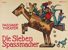 Passage-Theater. Die Sieben Spassmacher (Passage Theatre. The Seven Jesters), 1912. Creator: Steiner, Jo (1877-1935).