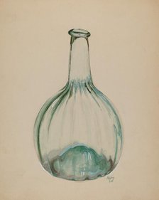 Blown Bottle, 1937. Creator: Ralph Atkinson.