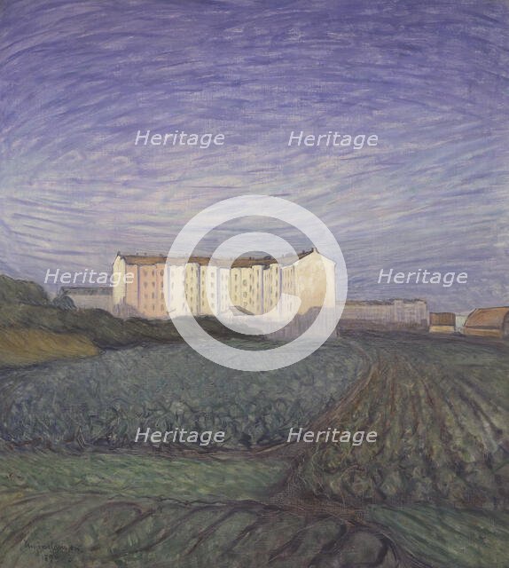 The Outskirts of the Town, 1899. Creator: Eugène Jansson.