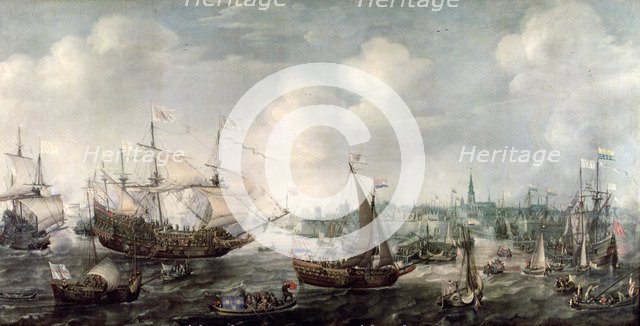 Arrival of Frederick V of the Palatinate to Vlissingen, 5th May 1613.