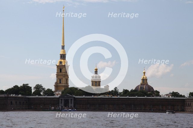 Peter and Paul Fortress, St Petersburg, Russia, 2011. Artist: Sheldon Marshall