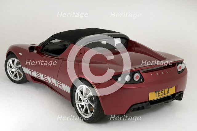 2010 Tesla Roadster Artist: Unknown.