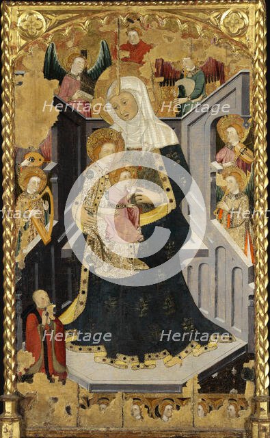 Saint Anne with the Virgin and Child, c1408. Creator: Vall, Pere (active 1405-1410).